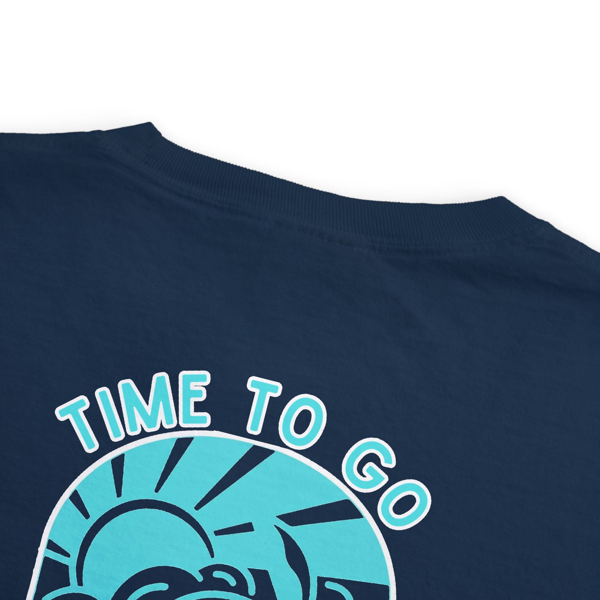 Beach Pocket T-Shirt — "Time To Go To The Beach" 2026 Graphic Tee